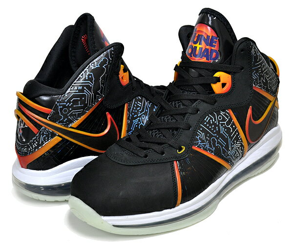 お得な割引クーポン発行中 【あす楽 対応 】【ナイキ レブロン 8 スペースプレイヤーズ】NIKE LEBRON VIII QS SPACE PLAYERS black/blk-white-multi-color db1732-001 Space Jam スペースジャム Tune Squad レブロンジェームズ バッグスバニー