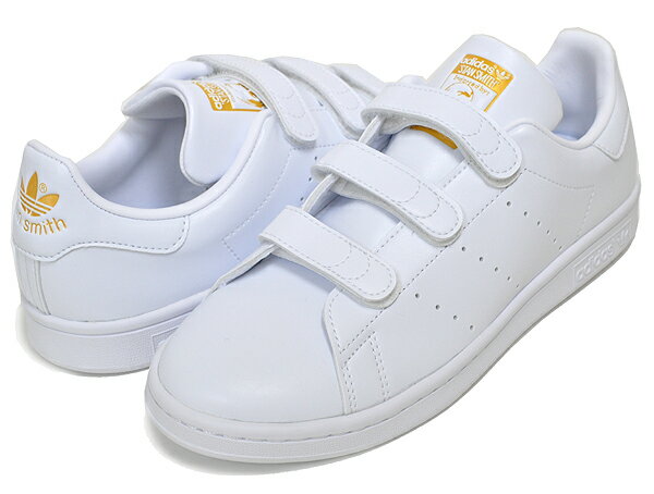 お得な割引クーポン発行中!!【あす楽 対応!!】【アディダス スタンスミス CF】adidas STAN SMITH CF FTWWHT/FTWWHT/GOLDMT fx5508 ホワイト ゴールド スニーカー ベルクロ PRIMEGREEN ヴィーガン素材