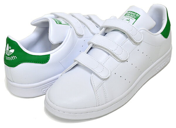 お得な割引クーポン発行中!!【あす楽 対応!!】【アディダス スタンスミス CF】adidas STAN SMITH CF FTWWHT/FTWWHT/GREEN fx5509 ホワイト グリーン スニーカー ベルクロ PRIMEGREEN ヴィーガン素材