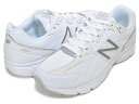 お得な割引クーポン発行中!!【あす楽 対応!!】【ニューバランス ウィメンズ 480 V5】NEW BALANCE W480KW5 width 4E WHITE レディース スニーカー 幅広 軽量