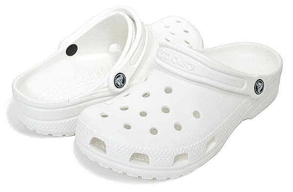 ȊN[|s!!yy Ή!!zyNbNX NVbN NbOzCROCS CLASSIC CLOG WHITE 10001-100 zCg T_ NbO  T_ 