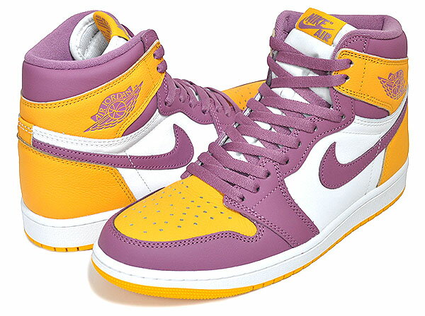 お得な割引クーポン発行中!!NIKE AIR JORDAN 1 HIGH OG university gold/light bordeaux 555088-706 BROTHERHOOD スニーカー AJ1OG ブラザーフッド