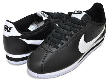 お得な割引クーポン発行中!!【あす楽 対応!!】【ナイキ ウィメンズ コルテッツ レザー】NIKE WMNS CORTEZ LEATHER black/white-wht 807471-010 レディース スニーカー ブラック ホワイト