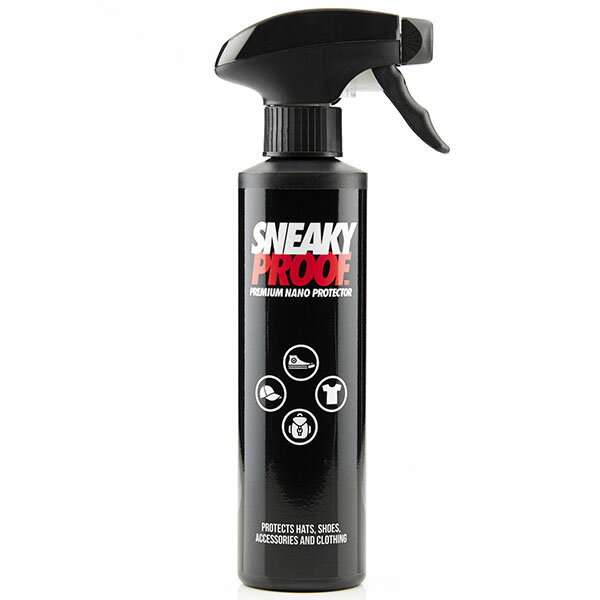 お得な割引クーポン発行中 【あす楽 対応 】【スニーキー プルーフ】SNEAKY PROOF 275ml d0040000 防水 撥水スプレー 靴 衣服 帽子 アクセサリー エアゾール不使用 ナノプロテクター