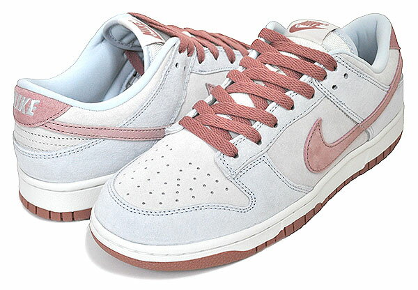 お得な割引クーポン発行中!!NIKE DUNK LOW RETRO PREMIUM phantom/fossil rose-aura dh7577-001 スニーカー グレー フォッシル ローズ スウェード