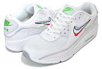 お得な割引クーポン発行中!!【あす楽 対応!!】【ナイキ エアマックス 90 ガールズ】NIKE AIR MAX 90 GS white/lt green spark-aluminum dn3730-100 MULTI SWOOSH レディース スニーカー AM90 ホワイト マルチ スウッシュ