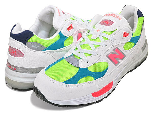 ȊN[|s!!yy Ή!!zyj[oX M992zNEW BALANCE M992DA MADE IN U.S.A. width: D zCg O[ WHITE/GREEN Xj[J[ 992