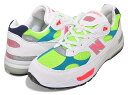 お得な割引クーポン発行中 【あす楽 対応 】【ニューバランス M992】NEW BALANCE M992DA MADE IN U.S.A. width: D ホワイト グリーン WHITE/GREEN スニーカー 992