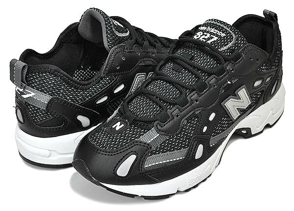 楽天LTD SPORTS ONLINE STOREお得な割引クーポン発行中!!【あす楽 対応!!】【ニューバランス 827】NEW BALANCE ML827AAG width D BLACK ブラック ホワイト シルバー スニーカー ユニセックス ABZORB アブゾーブ C-CAP ワイズ D