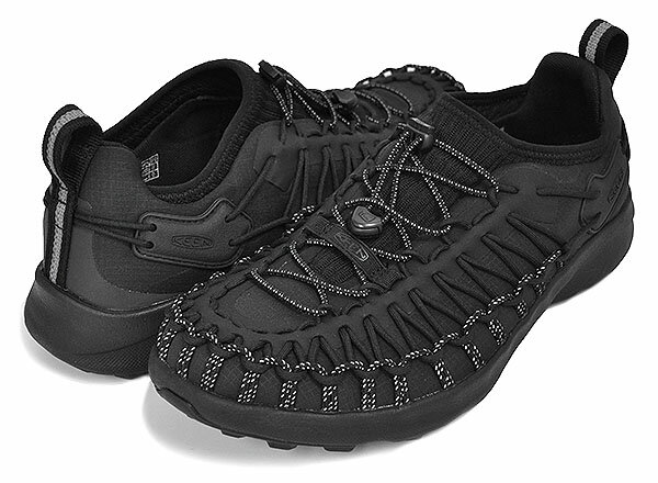 お得な割引クーポン発行中!!【あす楽 対応!!】【キーン ユニーク スニーク スニーカー】KEEN UNEEK SNEAKER BLACK/BLACK 1025436 ブラック ハイブリッド スリッポン クローズアッパー