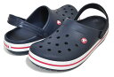 お得な割引クーポン発行中!!【あす楽 対応!!】【クロックス クロックバンド クロッグ】crocs CROCBAND NAVY 11016-410 ネイビー サンダル スライド ストラップの商品画像