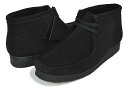 クラークス ウィメンズ ワラビー ブーツ レディース ブラックスウェード クラークスオリジナルズ CLARKS W WALLABEE BOOT BLACK SU...