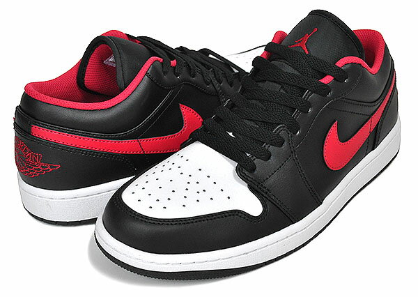 ȊN[|s!!yy Ή!!zyiCL GAW[_ 1 [zNIKE AIR JORDAN 1 LOW black/fire red-white 553558-063 WHITE TOE Xj[J[ AJ1 ubN t@C[bh zCg