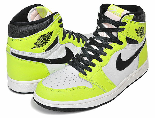 ȊN[|s!!yy Ή!!zyiCL GAW[_ 1 g nC I[W[zNIKE AIR JORDAN 1 RETRO HIGH OG volt/black-sail 555088-702 AJ1 {g ubN lI Xj[J[