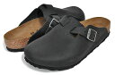 お得な割引クーポン発行中!!【あす楽 対応!!】【ビルケンシュトック ボストン BS】BIRKENSTOCK BOSTON BS (REGULAR FIT) BLACK 0059461 レギュラーフィット サンダル ミュール レザー ブラック クロッグ