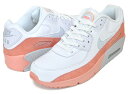 お得な割引クーポン発行中 【あす楽 対応 】【ナイキ エアマックス 90 レザー ガールズ】NIKE AIR MAX 90 LTR SE (GS) white/aura-lt madder root dm0956-100 RAINBOW SALMON レディース スニーカー ホワイト ピンク