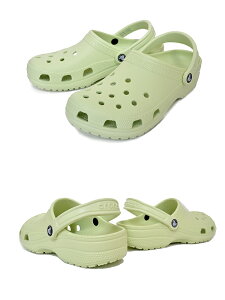 お得な割引クーポン発行中!!【あす楽 対応!!】【クロックス クラシック クロッグ】crocs CLASSIC CELERY 10001-335 セロリ グリーン サンダル ミュール CLOG