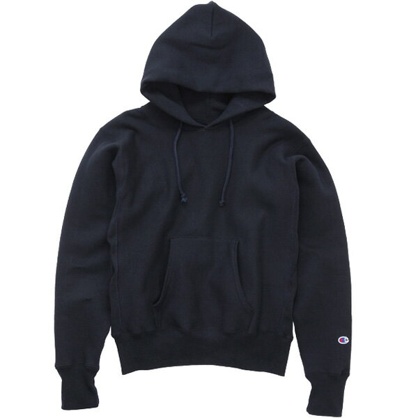 お得な割引クーポン発行中!!Champion REVERSE WEAVE HOODED SWEAT SHIRT MADE IN USA 12.5oz. NAVY c5-u101-370 ネイビー パーカー 12.5オンス 赤単色タグ