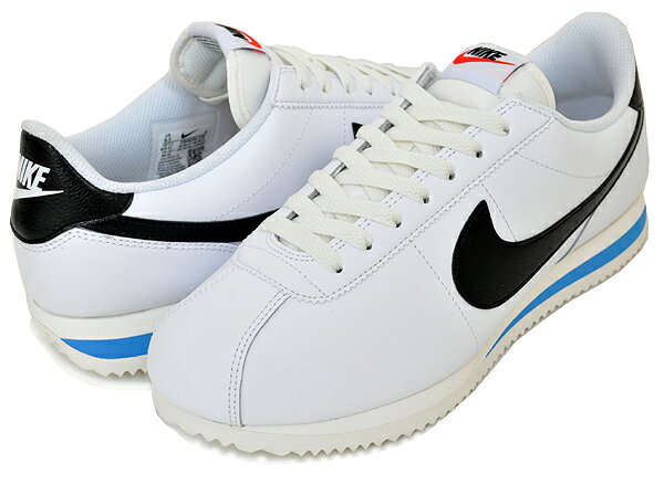 お得な割引クーポン発行中 【あす楽 対応 】【ナイキ コルテッツ】NIKE CORTEZ white/black-lt photo blue-sail dm4044-100 スニーカー ホワイト ブラック フォトブルー