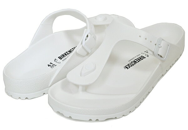 お得な割引クーポン発行中!!【あす楽 対応!!】【ビルケンシュトック ギゼ EVA】BIRKENSTOCK GIZEH EVA(REGULAR FIT) WHITE 128221 ホワイト レギュラーフィット トング サンダル 鼻緒 ウォッシャブル 軽量