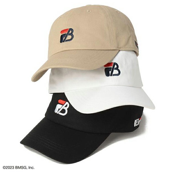 お得な割引クーポン発行中 【あす楽 対応 】【 フィラ × ビーファースト キャップ】FILA x BE:FIRST EMBLEM CAP 231013100 3COLOR 帽子 エンブレム ノベルティ SOTA SHUNTO MANATO RYUHEI JUNON RYOKI LEO BMSG