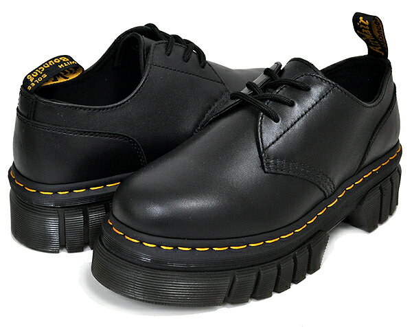 ȊN[|s!!yy Ή!!zyhN^[}[` IEhbN 3AC V[YzDr.Martens AUDRICK 3-EYE SHOE BLACK 27147001 ubN \[ NAPPA LUXU[ 3z[