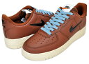 お得な割引クーポン発行中!!NIKE AIR FORCE 1 07 PREMIUM VINTAGE pecan/black-pecan-pha orange do9785-200 スニーカー ペカン ブラウン