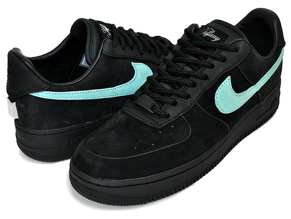 お得な割引クーポン発行中!!【あす楽 対応!!】【ナイキ × ティファニー エアフォース 1 1837】NIKE AIR FORCE 1 1837 Tiffany & Co. black/multi-color dz1382-001 ティファニーブルー ブラック