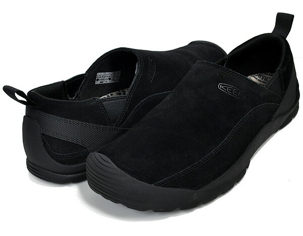 KEEN JASPER SLIP-ON BLACK/BLACK 1027881 2003年にカリフォルニア州でローリー・ファーストとデザイナーマーティン・キーンにより誕生したフットウェアブランド。老舗が多いアウトドアギア界の中でも勢いのある新興ブランドとして愛好家に人気を集めています。マーティンはヨットマンだった為、ウォータースポーツ用ギアに興味があり、ツマ先に怪我を負った事がきっかけで“市場には指を保護してくれるサンダルが無い”　という事実に気付き、自身で製品開発に着手「Newport(ニューポート)」がデビュー『靴を越えたサンダル』と賞賛をあび、そのプロテクションサンダルを皮切りに数多くの進化を続けるブランドである。 ジャスパースリッポン クライミングシューズから発想を得たアッパーのデザインと、コンフォートシューズの履き心地が融合された、オリジナルアウトドアスニーカー「JASPER」のスリッポンバージョンが登場。ジャスパーのアイコニックなデザインを活かしつつ、脱ぎ履きが容易なゴア付きスリップオンデザインを採用。大地をダイレクトに感じられる薄いアウトソールで確かな屈曲性を発揮し、快適な履き心地を生み出します。タウンユースからキャンプサイドまで「調子よく」過ごさせてくれるアイテムに仕上げられています。 標準サイズ選びをお薦めします。 最新入荷情報やお得な情報を毎日配信中!! ご登録はこちらから→メルマガ