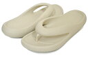 お得な割引クーポン発行中!!【クロックス メロウ リカバリー フリップ】crocs MELLOW RECOVERY FLIP BONE 208437-2y2 ボーン トング サンダル ライトライド フォーム チル シューズ ビーチ リカバリースライド