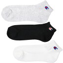 ȊN[|s!!yy Ή!!zy`sI V[gOX \bNX 3gzChampion SHORT LENGTH SOCKS 3P cmscy402 WHITE BLACK GREY C n[tpC |Cg