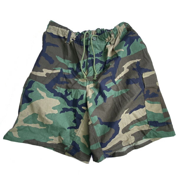 楽天LTD SPORTS ONLINE STOREお得な割引クーポン発行中!!【あす楽 対応!!】【オッドメント BDU ショーツ】ODDMENT CUSTOM BDU SHORTS CAMO odd-shorts-camo 迷彩 ビッグシルエット カーゴショートパンツ アメリカ製デッドストック レプリカ 短パン ハーフパンツ