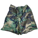 お得な割引クーポン発行中!!ODDMENT CUSTOM BDU SHORTS CAMO odd-shorts-camo 迷彩 ビッグシルエット カーゴショートパンツ アメリカ製デッドストック レプリカ 短パン ハーフパンツ