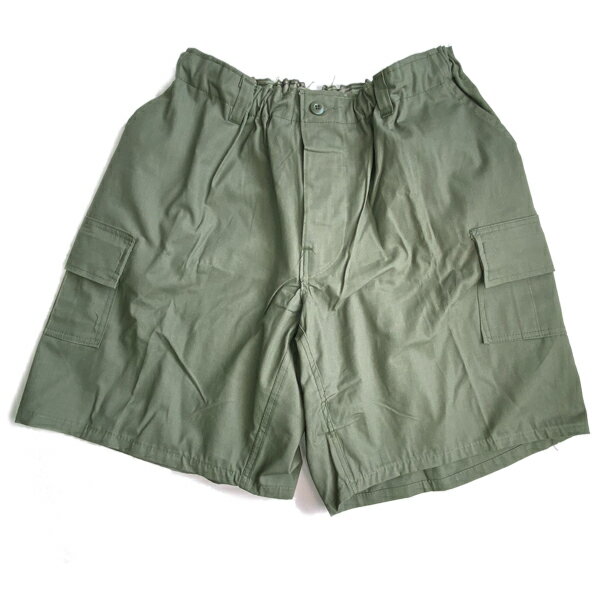 楽天LTD SPORTS ONLINE STOREお得な割引クーポン発行中!!【あす楽 対応!!】【オッドメント BDU ショーツ】ODDMENT CUSTOM BDU SHORTS OLIVE odd-shorts-olv オリーブ ビッグシルエット カーゴショートパンツ アメリカ製デッドストック レプリカ 短パン ハーフパンツ