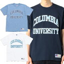 お得な割引クーポン発行中!!RUSSELL ATHLETIC COLLEGE LOGO CREW NECK TEE The University Of COLUMBIA rc-23005-cu Bookstore コロンビア大学 ブックストア