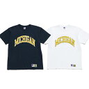 お得な割引クーポン発行中!!RUSSELL ATHLETIC COLLEGE LOGO CREW NECK TEE The University Of MICHIGAN rc-23005-mg ミシガン大学 ブックストア カレッジ