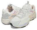 お得な割引クーポン発行中!!【あす楽 対応!!】【フィラ レイ トレーサー】FILA RAY TRACER BEIGE/IVORY/PINK ufw23031-923 レディース スニーカー ベージュ