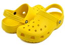 お得な割引クーポン発行中!!crocs CLASSIC CLOG SUNFLOWER 10001-75Y イエロー サンダル ミュール サンフラワー イエロー