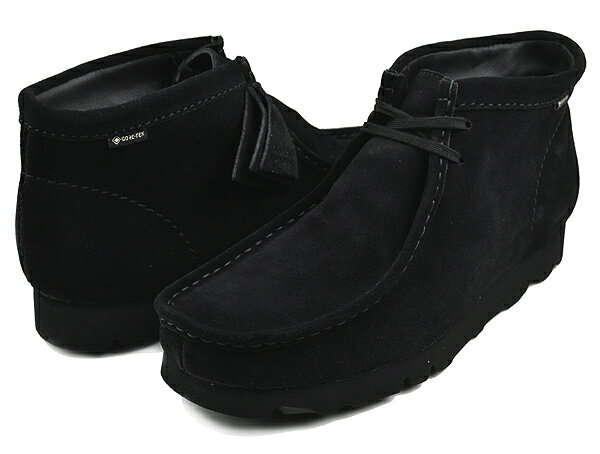 ȊN[|s!!yy Ή!!zyN[NX r[u[c SAebNXzCLARKS WALLABEE BOOT GORE-TEX BLACK SUEDE 26173318 ubN XG[h XEF[h GTX h