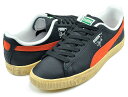 ȊN[|s!!yy Ή!!zyv[} NCh Be[WzPUMA CLYDE VINTAGE PUMA BLACK-RICKIE ORANGE 394687-02 Xj[J[ U[ ubN IW