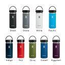 Hydro Flask Wide Mouth 16oz 473ml 5089022 ハワイで爆発的な人気となっているHydro Flask（ハイドロフラスク）の持ち歩きやすい定番の16ozボトル。 シンプルなシルエットで、目を引くきれいなカラーリングが毎日使いたくなるおしゃれなデザインです。 冷たい飲み物は24時間、温かい飲み物は6時間、長時間に渡る保温・保冷効果を持続します。味移りを防ぐ機能があり、飲み物をおいしく保つことができます。 キャップには、ストラップがついており持ち運びにも便利です。 ジムやヨガなどの水分補給が必要なシーンで十分な容量です。 ■サイズ 本体：幅74mm×高さ180mm、口径：58mm 容量：473ml 重量：約297g ■素材 本体：ステンレス鋼、フタ：ポリプロピレン、パッキン：シリコーンゴム、ストラップ：熱可塑性エラストマー ■カラー BLACK/STONE/WHITE/PACIFIC/INDIGO/GOJI/OLIVE/COBALT/EGGPLANT ●注意事項注意事項 ・ご利用のモニター環境により、実物の色と異なって見える場合がございます。あらかじめご了承願います。 ・表面加工の性質上、強くこすると色移りする可能性があります。 ・洗浄後は水滴をよく拭いてから乾燥させてください。水滴跡が表面化するおそれがあります。 ・牛乳などの乳飲料、果汁、果肉、お茶の葉、また味噌汁など塩分濃度の高いスープ類を長時間入れないでください。 ・炭酸飲料、ドライアイス、アルコール類は入れないでください。 [Hydration / Coffee / Food] ・ドライアイスは入れないでください。[Beer] ・炭酸飲料、ドライアイスは入れないでください。[Spirits] ・炭酸飲料を入れられる商品はBeerのみとなります。 ・FLEX CAPの取っ手はひねらないでください。破損する恐れがあります。 ・煮沸しないでください。 ・熱い飲み物を入れる際は、取扱いに十分にお気を付けください。また、ボトル製品は飲み物の温度が飲める程度に下がってからふたをしてご使用ください。 ・ボトル製品を持ち運びの際は、水漏れを防ぐために完全にふたを閉め、本体を立てた状態でご使用ください。 ・落としたり衝撃を加えると、破損する恐れがあります。 ・本来の目的用途以外に使用しないでください。 ・小さなお子様の手の届くところに置かないでください。 最新入荷情報やお得な情報を毎日配信中!! ご登録はこちらから→メルマガ