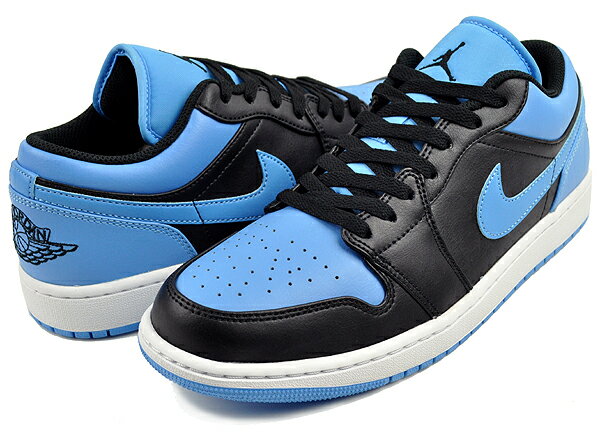 ȊN[|s!!yy Ή!!zyiCL GAW[_ 1 [zNIKE AIR JORDAN 1 LOW black/black-university blue 553558-041 Xj[J[ AJ1 ubN jo[VeBu[