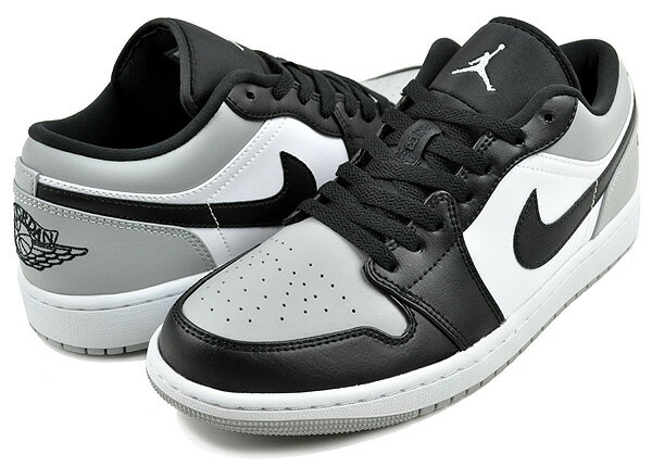 ȊN[|s!!yy Ή!!zyiCL GAW[_ 1 [zNIKE AIR JORDAN 1 LOW SHADOW TOE white/black-light smoke grey 553558-052 Xj[J[ AJ1