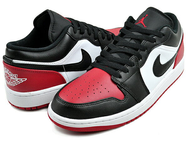 ȊN[|s!!yy Ή!!zyiCL GAW[_ 1 [zNIKE AIR JORDAN 1 LOW white/black-varsity red-white 553558-161 Xj[J[ AJ1 zCg ubN o[VeB[bh