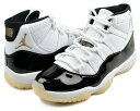 お得な割引クーポン発行中 【あす楽 対応 】【ナイキ エアジョーダン 11 レトロ】NIKE AIR JORDAN 11 RETRO GRATITUDE white/metallic gold-black ct8012-170 グラティテュード DMP スニーカー AJXI DEFINING MOMENTS PACK ホワイト メタリックゴールド