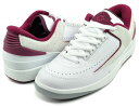 お得な割引クーポン発行中!!【あす楽 対応!!】【ナイキ エア ジョーダン 2 レトロ ロー】NIKE AIR JORDAN 2 LOW white/cherrywood red dv9956-103 AJII チェリーウッド レッド スニーカー