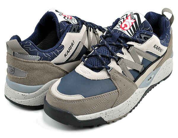 お得な割引クーポン発行中!!KARHU FUSION XC WP MOUNT SAANA BRINDLE/SEA STORM f830003 スニーカー マウントサーナ 撥水メッシュ HydroGuard 防水メンブレン