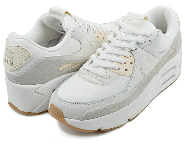 お得な割引クーポン発行中 【あす楽 対応 】【ナイキ エアマックス 90 エレベイト】NIKE AIR MAX 90 LV8 sail/sail-phantom fd4328-100 ウィメンズ レディース スニーカー 厚底 AM90