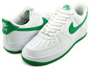 お得な割引クーポン発行中!!【あす楽 対応!!】【ナイキ エアフォース 1 07】NIKE AIR FORCE 1 07 white/malachite-wht fj4146-102 スニーカー ホワイト マラカイト グリーン AF1