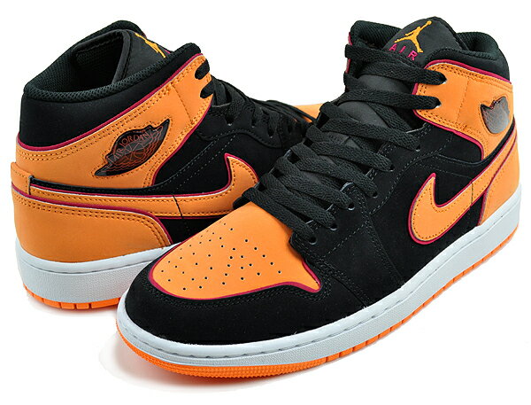 楽天LTD SPORTS ONLINE STOREお得な割引クーポン発行中!!【あす楽 対応!!】【ナイキ エアジョーダン 1 ミッド SE】NIKE AIR JORDAN 1 MID SE black/vivid orange fj4923-008 スニーカー ブラック ビビット オレンジ